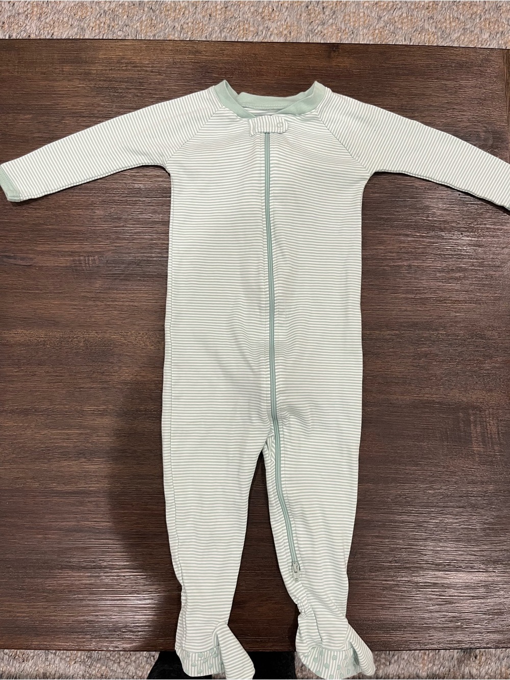 LAKE Baby Sleeper in Parisian Green | NWOT | 18-24 Months
